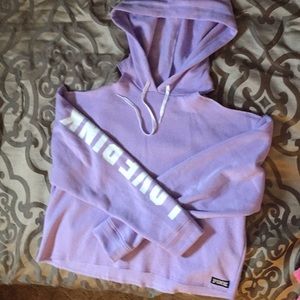 NWOT Victoria’s Secret hoodie with cold shoulders